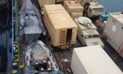 عملية مزلزلة  للجيش اليمني يسيطر فيها على سفينة إماراتية تحمل معدات عسكرية متطورة